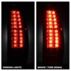 Spyder Auto - Spyder Auto 5032485 Chrome/Smoked LED Taillights for 07-13 Chevy Avalanche - Image 2