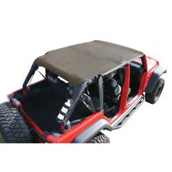 Rugged Ridge 13589.36 Island Pocket Topper Khaki for Jeep Wrangler Unlimited
