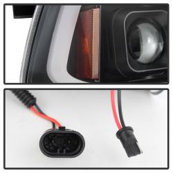 Spyder Auto - Spyder Auto 5085245 Black Light Bar Projector Headlights for Dodge Charger - Image 3