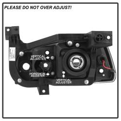 Spyder Auto - Spyder Auto 5085245 Black Light Bar Projector Headlights for Dodge Charger - Image 4