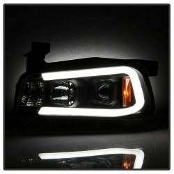 Spyder Auto - Spyder Auto 5085245 Black Light Bar Projector Headlights for Dodge Charger - Image 6