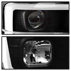 Spyder Auto - Spyder Auto 5084477 Black Light Bar Projector Headlights 08-10 Ford Super Duty - Image 2
