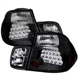 Spyder Auto - Spyder Auto 5000736 Black/Clear LED Taillights - Image 1