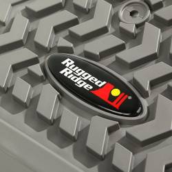 Rugged Ridge - Rugged Ridge 84902.06 Floor Liners Front Gray 08-10 Ford F250/F350 - Image 4