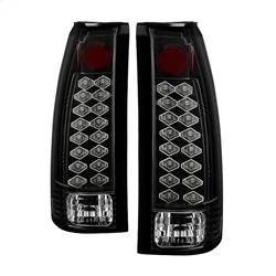 Spyder Auto - Spyder Auto 5001351 Black/Clear LED Taillights - Image 1
