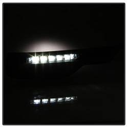 Spyder Auto - Spyder Auto 5083050 LED Fog Lights Black/Clear for 16-17 Accord Sedan - Image 2