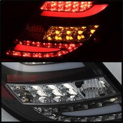Spyder Auto - Spyder 5072689 Black/Clear LED Taillights for 08-11 C230 C250 C300 C350 C63 AMG - Image 2