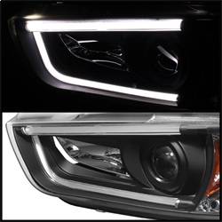 Spyder Auto - Spyder Auto 5074201 DRL Projector Headlights Black/Clear for 11-14 Charger - Image 2