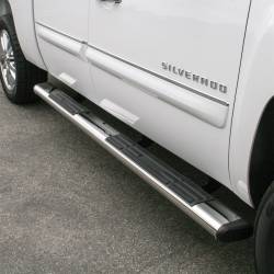 ARIES - ARIES 4444003 The Standard 6" Oval Nerf Bar w/Mounting Brackets - Image 4