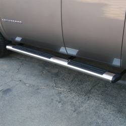 ARIES - ARIES 4444007 The Standard 6" Oval Nerf Bar w/Mounting Brackets - Image 4