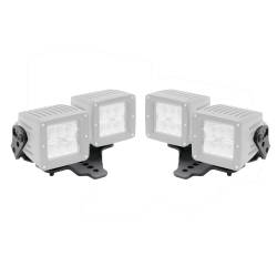 Go Rhino - Go Rhino 731230T Hood Hinge Mount for 20-23 Jeep Gladiator/Wrangler JL/JLU/JT - Image 1