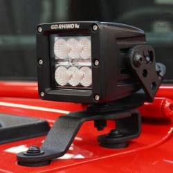 Go Rhino - Go Rhino 730030T Windshield Cowl Mount for 18-19 Wrangler JL - Image 2