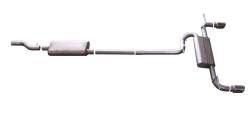 Gibson Performance Exhaust - Gibson Performance Split Rear Cat-Back Exhaust System Aluminized 319630 - Image 1