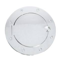 Rugged Ridge - Rugged Ridge 11425.03 Non-Locking Gas Cap Door Chrome for Jeep Wrangler - Image 1