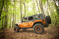 Rugged Ridge - Rugged Ridge 11620.11 Flat Flare & Fender Liner Kit for Jeep Wrangler - Image 1