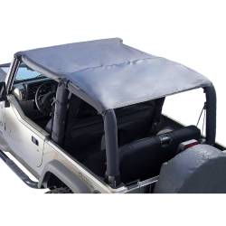 Rugged Ridge - Rugged Ridge 13581.35 Header Roll Bar Top Black Diamond for Jeep Wrangler - Image 1