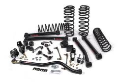 JKS JSPEC121KNS 2.5" Lift Std Coils Shock Relocation Brket for 18-25 Jeep JL 4DR