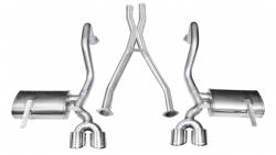 Corsa Performance - Corsa 14962 2.5" Cat-back w/XO-Pipe & 4" Pro-Series Tips for 97-04 Corvette C5 - Image 1