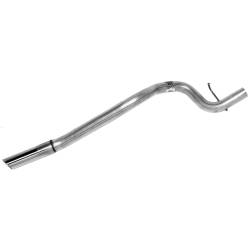 Dynomax - Dynomax 55014 Single System Tail Pipe 2.5" System w/Stainless Steel Spout - Image 1