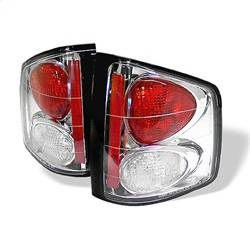 Spyder Auto - Spyder Auto 5001894 Euro Style Taillights Chrome/Clear - Image 1