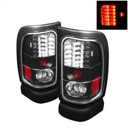 Spyder Auto - Spyder Auto 5002693 Black/Clear LED Taillights for 94-02 Ram 1500/2500/3500 - Image 1