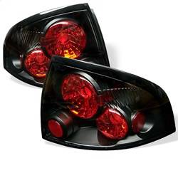 Spyder Auto - Spyder Auto 5006998 Black/Clear Euro Style Taillights for 00-03 Nissan Sentra - Image 1