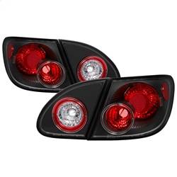 Spyder Auto - Spyder Auto 5007339 Black/Clear Euro Style Taillights for 03-08 Toyota Corolla - Image 1