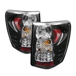 Spyder Auto - Spyder Auto 5005663 Black/Clear LED Taillights for 99-04 Jeep Grand Cherokee WJ - Image 1