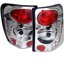 Spyder Auto - Spyder Auto 5005632 Chrome/Clear Euro Taillights for 99-04 Grand Cherokee WJ - Image 1