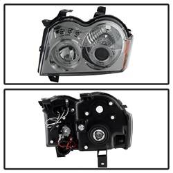 Spyder Auto - Spyder Auto 5011114 LED Chrome/Smok Halo Projector Headlights for 05-07 WK GC - Image 2