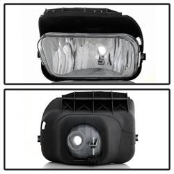 Spyder Auto - Spyder Auto 5015471 Halogen Fog Lights Black/Clear for Silverado/Avalanche - Image 1