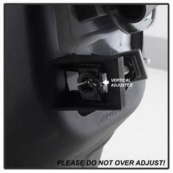 Spyder Auto - Spyder Auto 5015471 Halogen Fog Lights Black/Clear for Silverado/Avalanche - Image 2