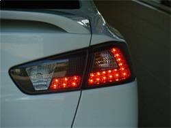 Spyder Auto - Spyder Auto 5030399 LED Taillights Chrome/Smoked for 08-14 Lancer - Image 2