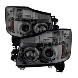 Spyder Auto - Spyder Auto 5033963 LED Halo Projector Headlights Chrome/Smoked - Image 1