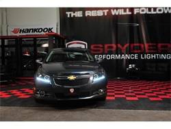 Spyder Auto - Spyder Auto 5037916 Black/Clear LED Halo Projector Headlights - Image 2