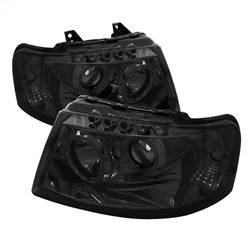 Spyder Auto - Spyder Auto 5033918 LED Halo Projector Headlights Chrome/Smoked - Image 1