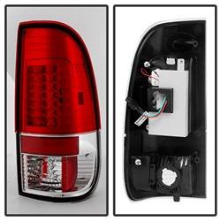 Spyder Auto - Spyder Auto 5029140 LED Red/Clear Taillights for 97-07 Ford F-Series - Image 2
