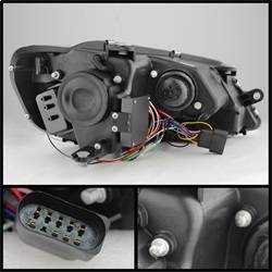 Spyder Auto - Spyder Auto 5073648 Projector Style Headlights Black/Clear - Image 2