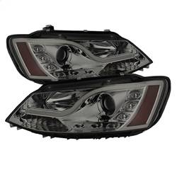 Spyder Auto - Spyder Auto 5073655 Projector Style Headlights Chrome/Smoked for 11-14 Jetta - Image 1
