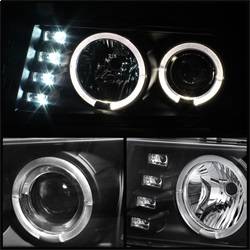 Spyder Auto - Spyder Auto 5074140 Blk/Clear Halo Projector Headlight for 04-12 Canyon/Colorado - Image 2