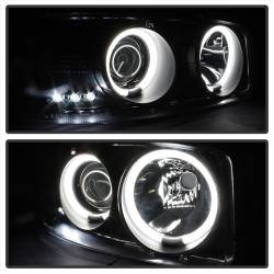 Spyder Auto - Spyder Auto 5078704 CCFL Halo Projector Headlights Black/Smoked - Image 6