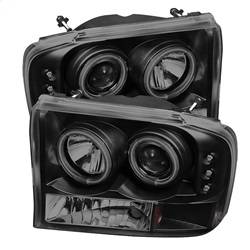 Spyder Auto - Spyder Auto 5078865 CCFL Halo Projector Headlights Black/Smoked - Image 1