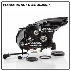 Spyder Auto - Spyder Auto 5085696 Projector Headlights Black/Clear for 09-14 Nissan GT-R - Image 4