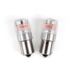 ARC Lighting - ARC Lighting Tiny Monster ECO Series 1156 LED Bulbs Red PAIR 3116R - Image 1