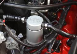J&L Oil Separator 3.0 Driver Side Mounted Oil Separator Silver 3013D-C