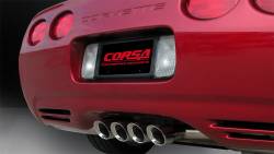 Corsa Performance - Corsa Performance 14139CB Sport Cat-Back Exhaust System for 97-04 Corvette - Image 2
