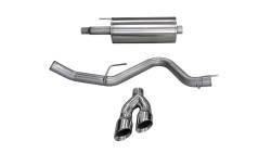 Corsa Performance - Corsa Performance 14837 Sport Cat-Back Exhaust System for 15-20 F150 - Image 1