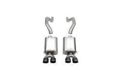 Corsa Performance - Corsa Performance 14164BLK Sport Axle-Back Exhaust System for 06-13 Corvette - Image 1