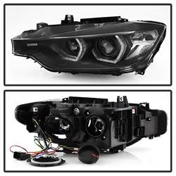 Spyder Auto - Spyder Auto 5084347 Projector Headlights LED DRL Black - Image 2