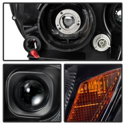 Spyder Auto - Spyder Auto 5085795 Black Light Bar Projector Headlights - Image 2